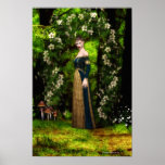 Princess of the Forest Fantasy Poster posters