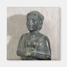 Princess of the Gudea family Refrigerator Magnets