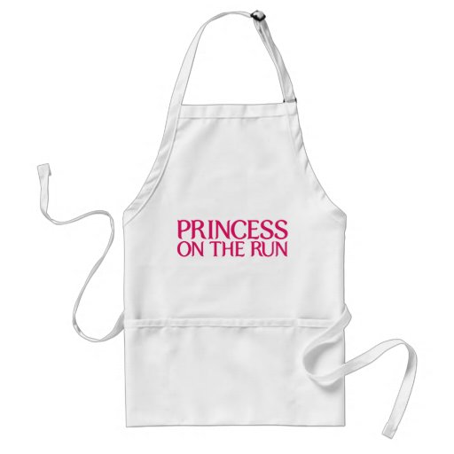 Princess on the run apron