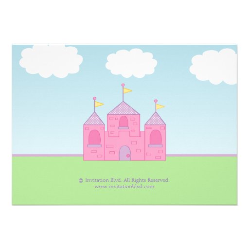 Princess Party Invitation