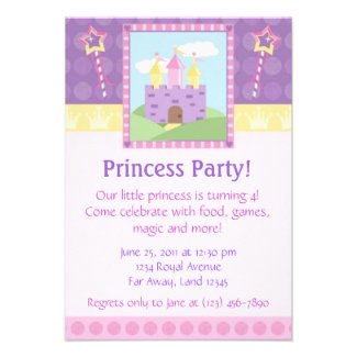 Princess Party Invitation