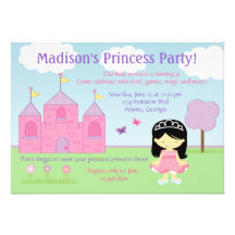 Princess Party Invitation
