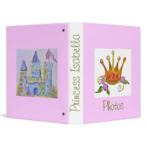 Princess Photo Album 3 Ring Binder