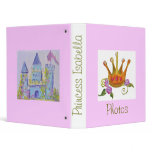 Princess Photo Album 3 Ring Binder