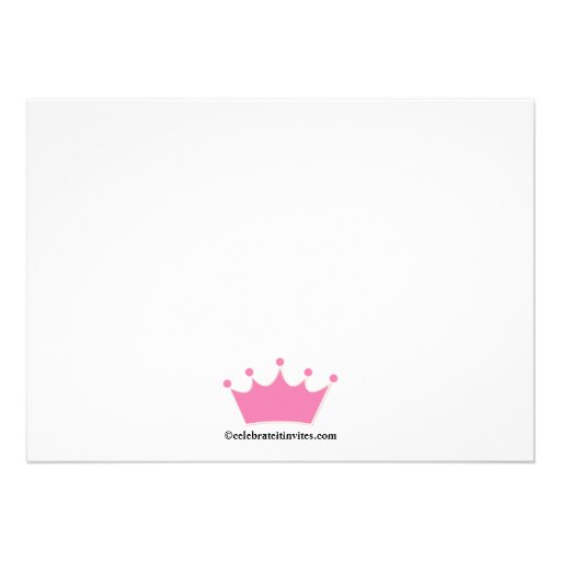 Princess Photo Birthday Invitation