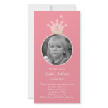 Princess Photo Birthday Party Invitation Picture Card
