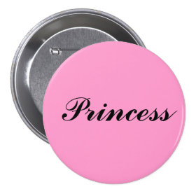 Princess Pinback Button