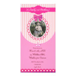 Princess Pink Birthday Photo Card Invitation photo cards