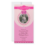 Princess Pink Birthday Photo Card Invitation photo cards