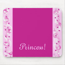 Princess! Pink Mousepad Fantasy by patsarts Princess! Pink Mousepad Fantasy