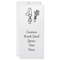 Princess & Pirate Doodle Rack Cards