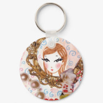 Princess Portrait keychains by ShouShou Princess Portrait keychains