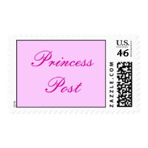 Princess Post pink stamp by bonnievoyage Princess Post pink stamp
