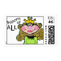 princess postage by lissame73 princess postage