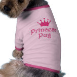 "Princess Pug" Doggie T-Shirt