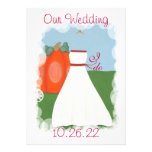 Princess Pumpkin Wedding Invitations, Custom invitations