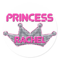 Princess Rachel stickers by CustomNameProducts Princess Rachel stickers