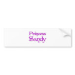 Princess Sandy Bumper Sticker