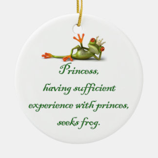 princess and the frog christmas ornament