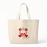 Princess Skull Canvas Bag
