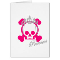 Princess Skull cards by shopaholicchick Princess Skull cards