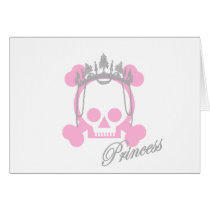 Princess Skull cards by shopaholicchick Princess Skull cards