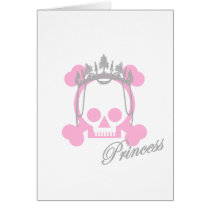 Princess Skull cards by shopaholicchick Princess Skull cards