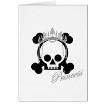 Princess Skull cards by shopaholicchick Princess Skull cards