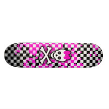 Princess Skull Girls Skateboard