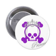 Princess Skull Pin
