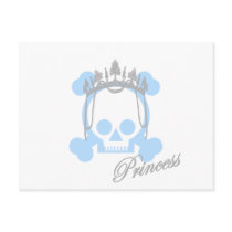 Princess Skull postcards by shopaholicchick Princess Skull postcards