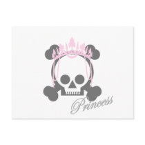Princess Skull postcards by shopaholicchick Princess Skull postcards