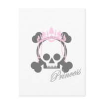 Princess Skull postcards by shopaholicchick Princess Skull postcards