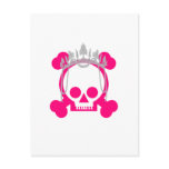 Princess Skull Postcard