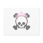 Princess Skull Postcards