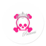 Princess Skull stickers