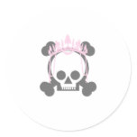 Princess Skull stickers