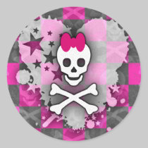 Princess Skull Stickers