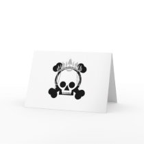 Princess Skulls cards by shopaholicchick Princess Skulls cards