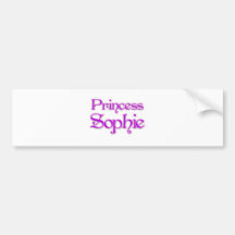 Princess Sophie Bumper Stickers