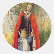 Princess Spring Mother and Daughter Sticker