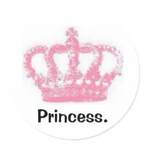 Princess sticker