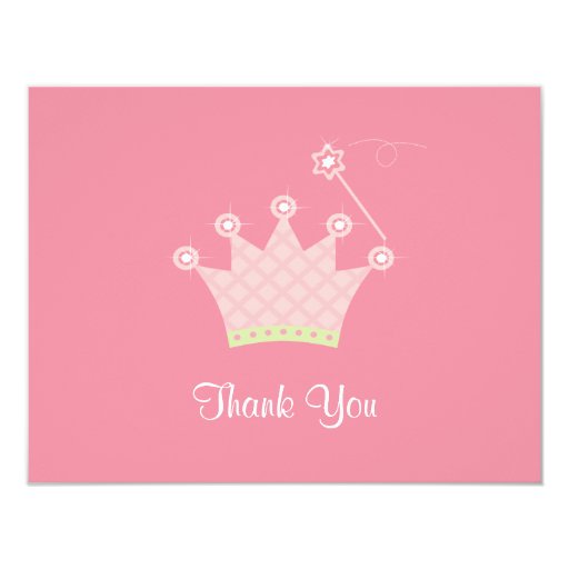 Princess Thank You Note Card | Zazzle