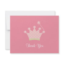 Princess Thank You Note invitations by berryberrysweet Princess Thank You Note invitations