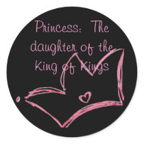 Princess: The daughter of the King of Kings stickers by sammimlamv Princess: The daughter of the King of Kings stickers