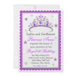 Princess Tiara Birthday Invitation
