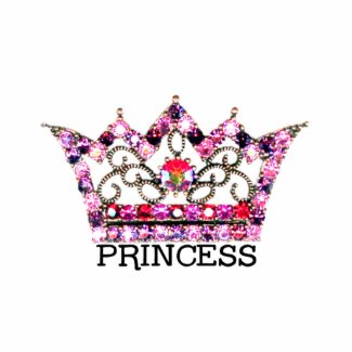 PRINCESS Tiara SCULPTURE Acrylic Cut Out