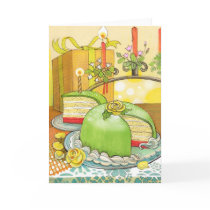Princess Torte Birthday Card By Christina Siravo