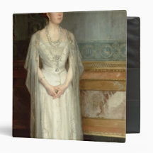 Princess Victoria Eugenie, Queen of Spain Vinyl Binder