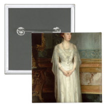 Princess Victoria Eugenie, Queen of Spain Button